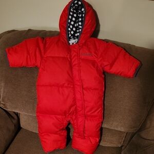 Columbia Infant Red Snowsuit